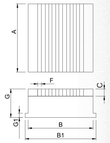 超強(qiáng)力永磁吸盤(pán)（CNC專(zhuān)用）