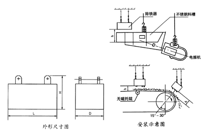 懸掛永磁除鐵器