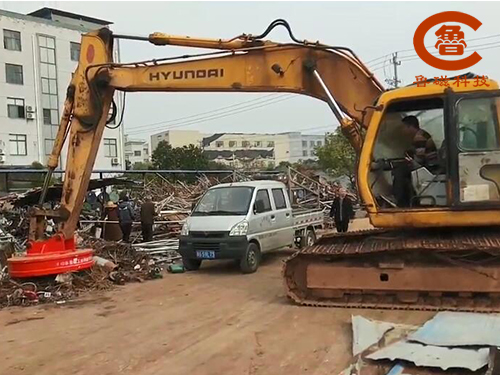 挖機用起重電磁鐵 挖機用起重電磁鐵