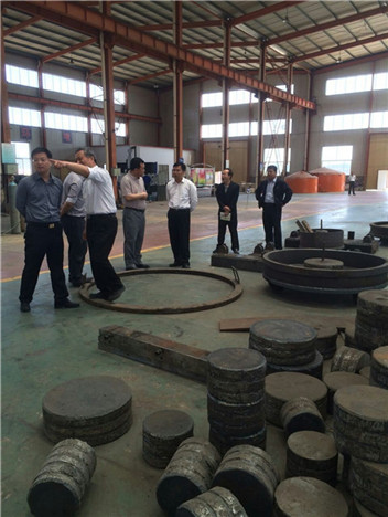 市委領(lǐng)導(dǎo)韓德振等來我司視察公司上半年運營情況
