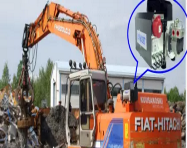 魯磁起重電磁鐵+丹納森液壓電磁發(fā)生器=挖機(jī)的傳奇