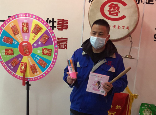 【員工風(fēng)采】銷售中心李洪嶺做業(yè)務(wù)叱咤風(fēng)云